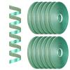 Glittery Green Curling Ribbon, 600 m, 12 Rolls, 45 m per Roll view 1