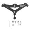 Dive Tray Rig Mount, Triangular Video Stabilizer, Tripod Base Mount for Underwater Camera Photography (Black) view 1