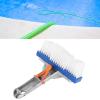 Miskall 5.5-Inch Pool Brush Head with Aluminum Handle view 2