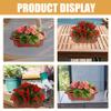 Toddmomy 5-Piece Plastic Plant Pots for Indoor Use with Drainage Holes, Suitable for Succulents, Ferns, and Other Small Plants view 3