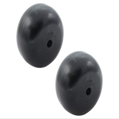 SECURA 2x Support Deck Wheels Compatible with KS TS 170 HD [2T0630273/RO] Riding Lawn Mower