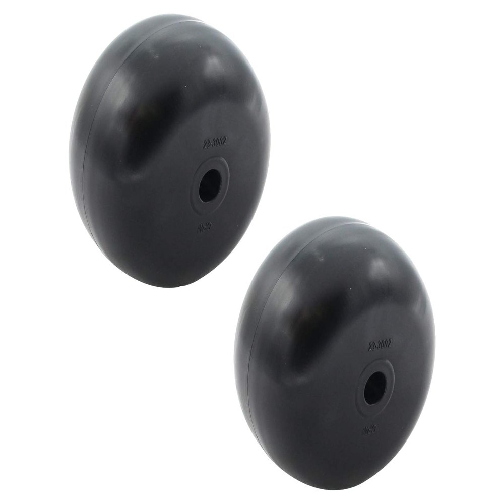 SECURA 2x Support Deck Wheels Compatible with KS TS 170 HD [2T0630273/RO] Riding Lawn Mower