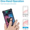 Aroepurt Case Compatible with Vivo V30 Pro, PC + Silicone Stand, with 9H Hardness HD Screen Protector, YGH-BQ view 4