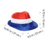 BESTonZON Patriotic Sequin Hat for Men view 2