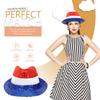 BESTonZON Patriotic Sequin Hat for Men view 3