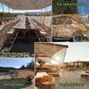 Brown Camouflage Net 1 x 4 m Outdoor Hunting Privacy and Sun Shade view 2
