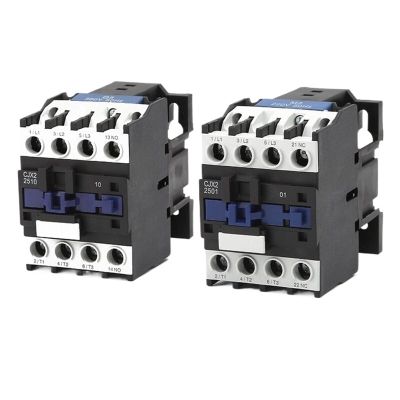 RFXOGTYFZ CJX2-2510 AC Contactor 2501 25A 380V 220V 110V 36V Small Contactor (Size: 2-2510/AC220V)