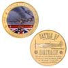 REIWAN Battle of Britain 80th Anniversary Gold-Plated Commemorative Coin view 1