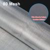 304 Stainless Steel Wire Mesh, 80 Mesh, Heat-Resistant Woven Wire for Rodent Control, Insect Screening, DIY Filters, and Home Kitchens view 2