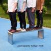 Metal Garden Bench, 120 cm, Colorful view 3