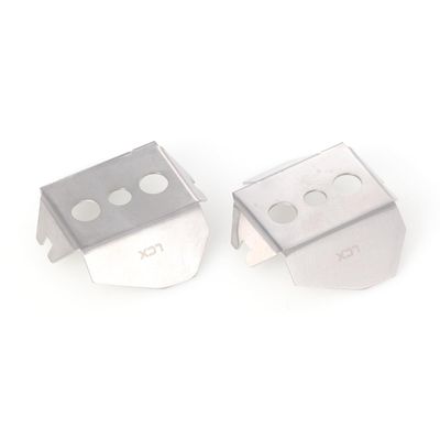 LCX Racing 1/6 RC Crawler Stainless Steel Front & Rear Axle Guards for Axial SCX6 AXI05000