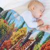 Ordentliches Haus Soft Flannel Throw Blanket, Warm and Cozy, Washable, 100 x 130 cm view 4