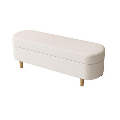 JAVYPPT End-of-Bed Storage Ottoman Bench, 120 x 40 x 40 cm