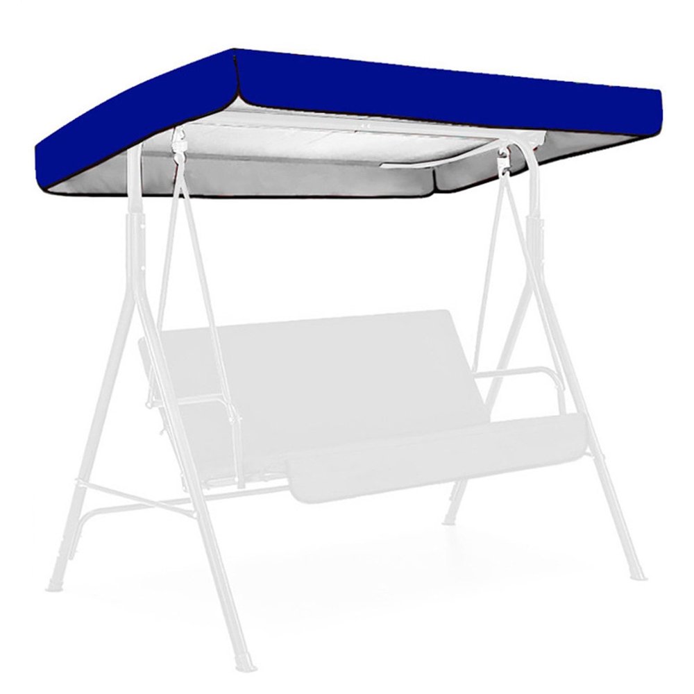 Waterproof Swing Canopy, Blue, 195 × 125 × 15 cm