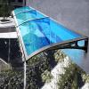 PC Door & Window Awning Canopy, UV-Resistant, Multiple Sizes view 1