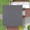 Taupe Sun Shade Sail 4.5 x 5.5 m with Mounting Kit view 3