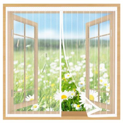 TYYHTJ Magnetic Insect Screen Door, 130 x 165 cm, White