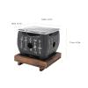 Tyenaza Japanese-Style Portable Mini Charcoal BBQ Grill (S) view 2