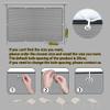 Sun Shade Sail with Ropes, 120 x 140 cm, 98% UV Protection, Breathable, Brown view 3