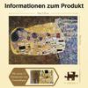 MISITU 2000-Piece Puzzle for Adults, Gustav Klimt The Kiss view 3