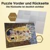 MISITU 2000-Piece Puzzle for Adults, Gustav Klimt The Kiss view 4