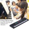 61-Key Electric Digital Keyboard Piano with Microphone view 2