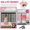 TYPYMY Magnetic Insect Screen, Black, 110 x 105 cm view 3