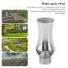 plplaaoo Pond Sprinkler Fountain Nozzle, Cedar-Style Ice Tower/Snow Pine, 1/2-Inch Female Thread, 3/4-Inch Male Thread view 2