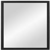 PrimeLuxe Wall Mirror 15 x 27 cm (Outer Dimensions), Pine Black view 2