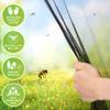 Magnetic Fly Screen Curtain 210 x 270 cm, Automatic Closing, Black view 3