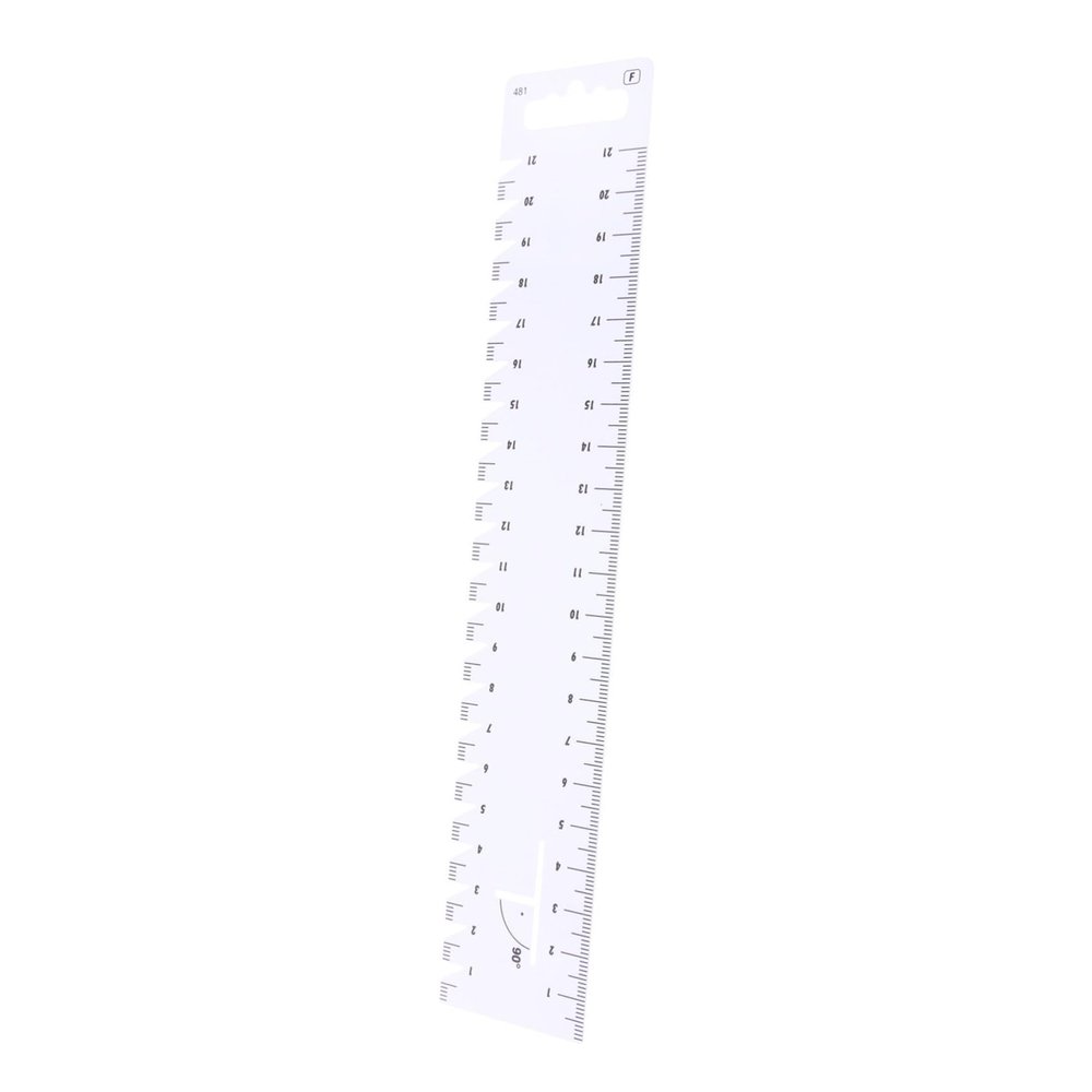 SEWACC Plastic Patchwork Ruler for Sewing and Quilting