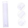 SEWACC Plastic Patchwork Ruler for Sewing and Quilting view 3