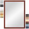 PrimeLuxe Wall Mirror 84 x 119 cm (Overall Dimensions), Red-Washed view 1