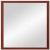 PrimeLuxe Wall Mirror 84 x 119 cm (Overall Dimensions), Red-Washed view 2