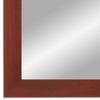 PrimeLuxe Wall Mirror 84 x 119 cm (Overall Dimensions), Red-Washed view 3