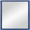 PrimeLuxe Wall Mirror 45 × 110 cm (Overall Dimensions), Dark Blue | Full-Length Mirror with Wood Frame view 2