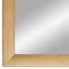 PrimeLuxe Wall Mirror 45 x 61 cm (Outer Dimensions), Brushed Gold, Made in Germany view 3