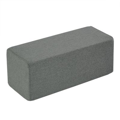 XIEMINLE Armrest Pillow, Rectangular Sofa Armrest Cushion, Custom Size, Mattress Gap Filler, Headboard Pillow, Soft Neck Support Pillow for Sofa, Bed, Chair (60 x 15 x 15 cm, Gray 2)