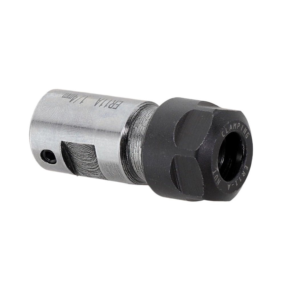 DUOCAI Motor Shaft Spindle Extension Rod, Length 14, for 6 Motors with 35 mm Shaft Diameter, with ER Electric Spindle