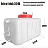 JIESOO Thickened Portable Household Water Storage Tank with Faucet for Camping, Hiking, Climbing and Outdoor Travel (300 L) view 2