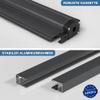 Jalousiescout Window Insect Screen Roller Blind, Anthracite, W80 x H150 cm view 3