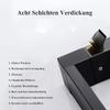 Matte Black Double-Rod Bathroom Towel Bar view 3