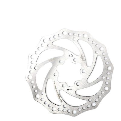 Bicycle Disc Brake Rotor 120/140/160/180/203 mm, Stainless Steel (Color: 140mm-LR-D4)