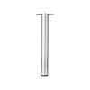 1 Adjustable Stainless Steel Furniture Leg, 105 cm, Frosted Silver view 1