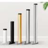 1 Adjustable Stainless Steel Furniture Leg, 105 cm, Frosted Silver view 2