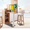 1 Adjustable Stainless Steel Furniture Leg, 105 cm, Frosted Silver view 4
