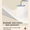 Yinghesheng Non-Slip Shower Mat 90 x 120 cm, Soft PVC Loofah Massage Bath Mat with Drain Holes, Quick-Drying, A view 2