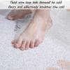 Yinghesheng Non-Slip Shower Mat 90 x 120 cm, Soft PVC Loofah Massage Bath Mat with Drain Holes, Quick-Drying, A view 3