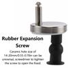 Universal Toilet Seat Hinges, 2 Quick-Release Top-Mount Stainless Steel Hinges, Replacement Set with Expansion Bolts and Screws, 45 mm Diameter (Upgraded) view 4