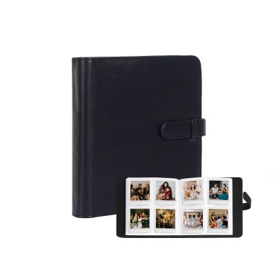 288-Pocket Square Photo Album for Fujifilm Instax Square Cameras, Black